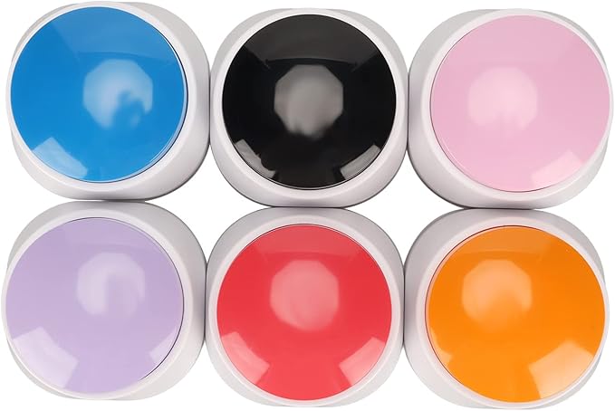 Voice Recording Multifunctional Orange Blue Red Black Dog Talking Buttons for Party Games for Dogs