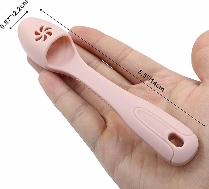 3 Pack Dog Finger Toothbrush, Food Grade Silicone Finger Toothbrush Soft Bristles for Gentle Cleaning(Pink, Purple, Grey)