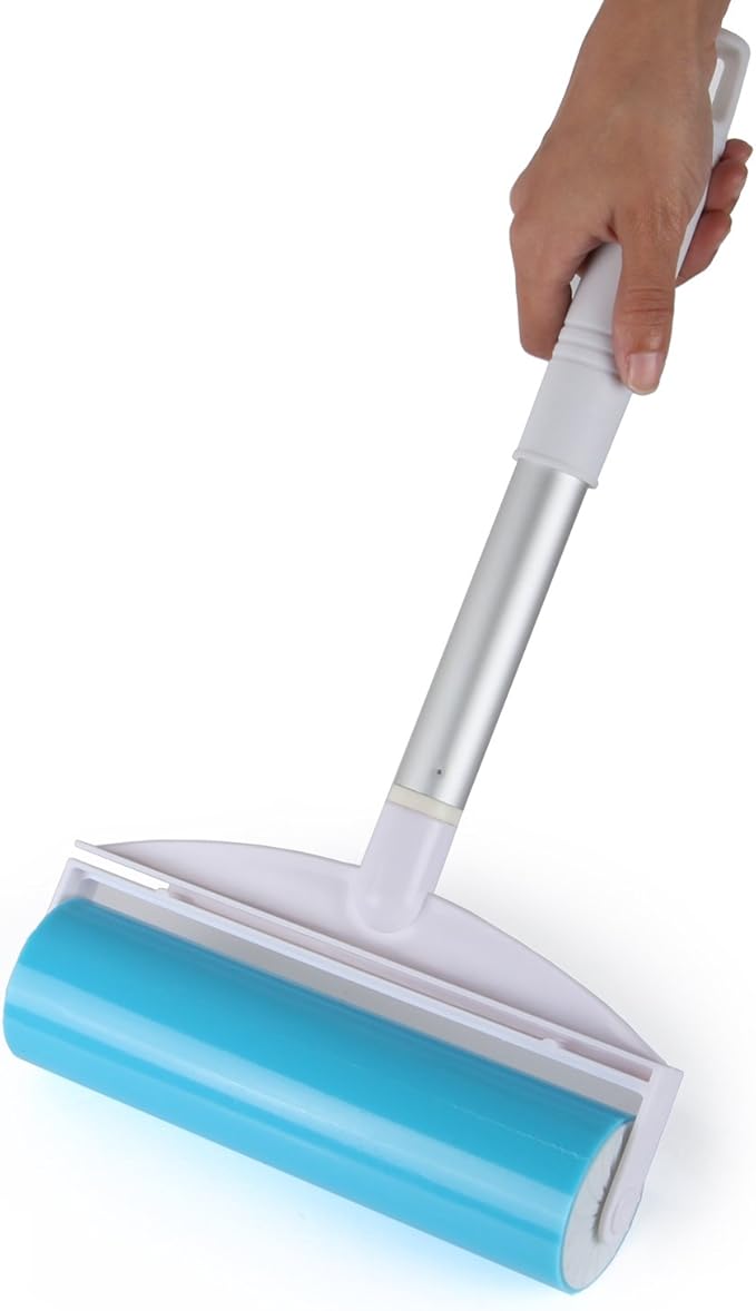Reusable Lint Roller Dog Cat Hair Remover 8 Inches Wide Large Set
