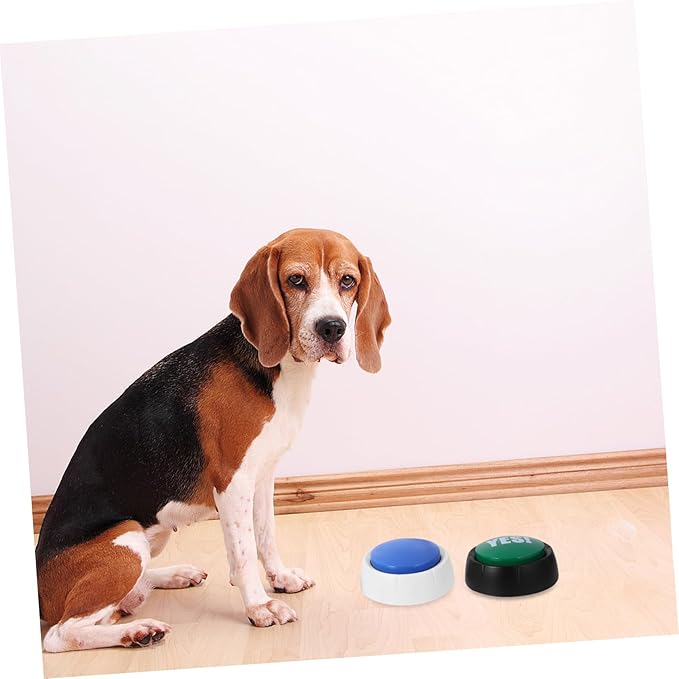 SUPVOX 4pcs Pet Voice Button Interactive Talking Buttons for Dog Stimulation Random Color