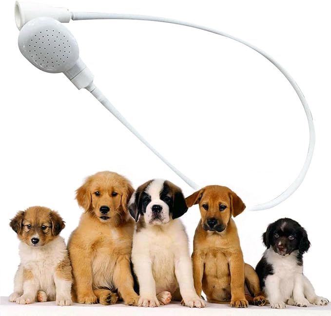 Pet Washing Grooming Tools Shower Sprayer Portable Dog Shower Head Sprayer For Tub Faucet Cat And Dog Bath Cleaning Supplies Massage Easy