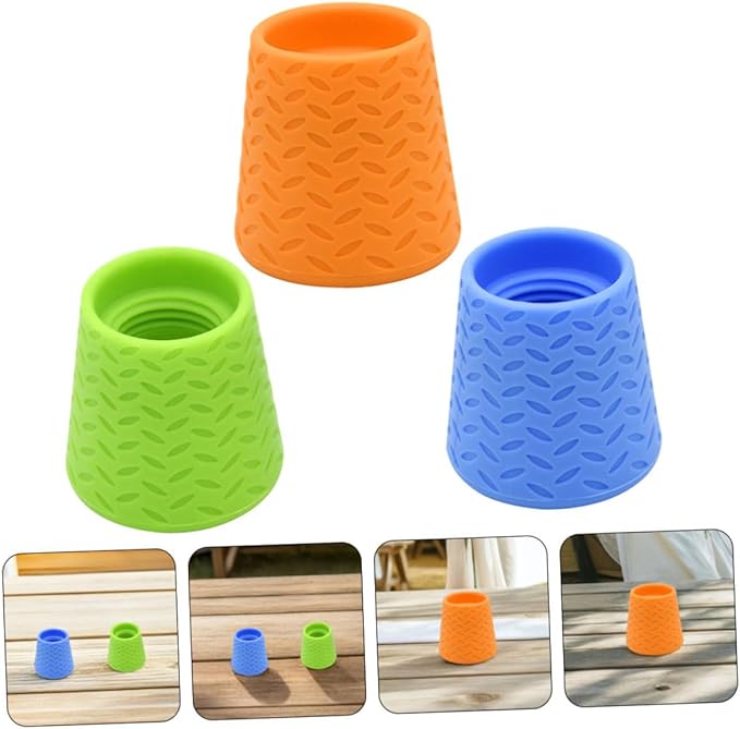 Happyyami 3pcs Portable Dog Shower Sprayer Set for Outdoor Pet Cleaning Silicone Material Easy Attach Pet Shower Attachment for Thorough Fur and Skin Wash After Outdoor Activities