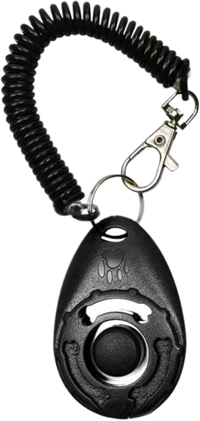 1-Pack Pet Clicker for Dogs – Easy-to-Use Training Clicker with Wrist Strap – Perfect for Puppy Potty Training, Bark Control & Sit/Stay Commands – Effective Positive Reinforcement Tool (green)