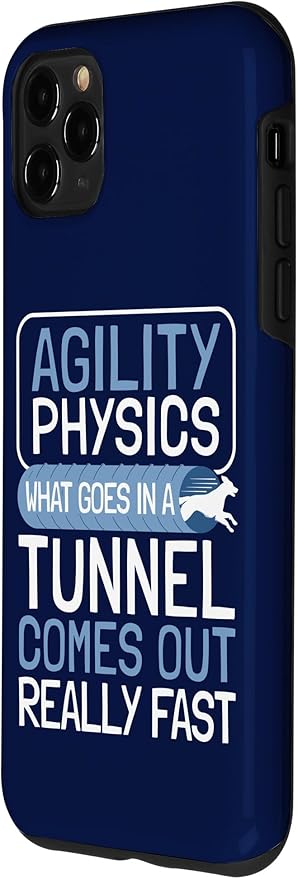 iPhone 11 Pro Max Dog Agility Handler - Agility Physics - Tunnel Dog Agility Case