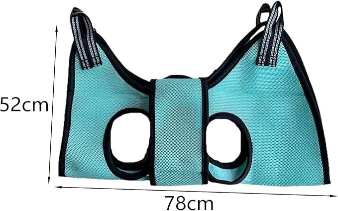 Pet Grooming Hammock Harness Dogs Grooming Sling Cleaning Accessories Breathable Hammock Helper for Clipping Claw Care Puppy Nail Trimming, M