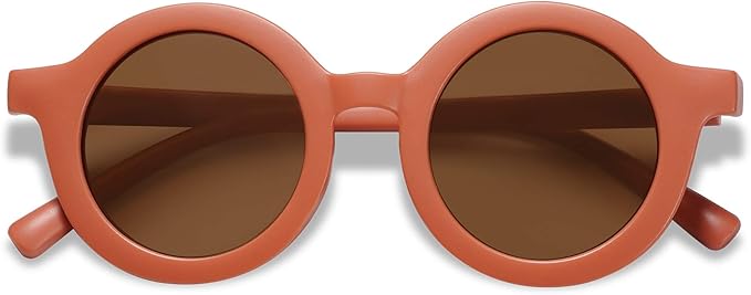SOJOS Cute Round Polarized Sunglasses for Kids Girls Boys UV400 Protection De Sol Gafas Beach Holiday