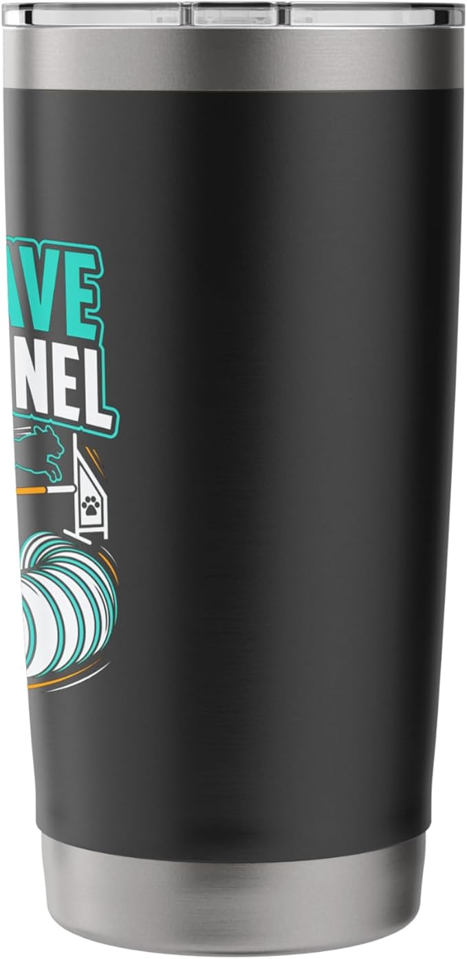 Run Weave Jump Tunnel Dog Agility Stainless Steel Insulated Tumbler