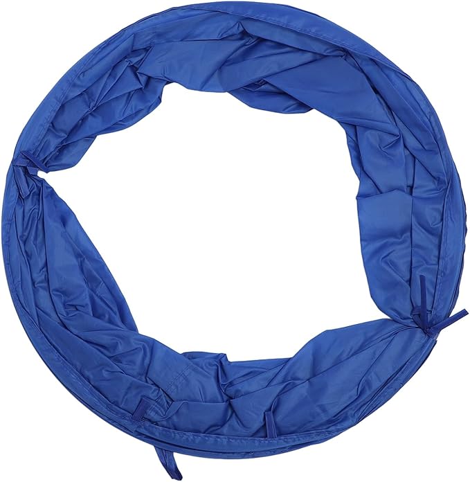 Dog Agility Equipment, Dog Agility Tunnel with Tear Round Dog Training Tunnel, Agility Training Tunnel, Dog Play Tunnel Tent Dog Agility Jumps for Pet Play