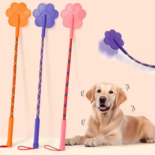 3 Pcs Dog Training Stick Pole, 16.73 Inch Puppy Training Tools Whip with Anti-Slip Handle, Outdoor and Indoor Exercise Interactive Dog Pole for Small Medium Dogs
