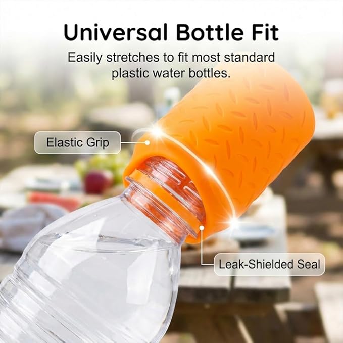 Portable Pet Shower Head, 2026 Upgraded Outdoor Shower for Dogs, Bottle Attachment, Outdoor Water Sprayer Accessory for Most Plastic Water or Soda Bottles from 16 oz to 2 Liters (Multicolor)