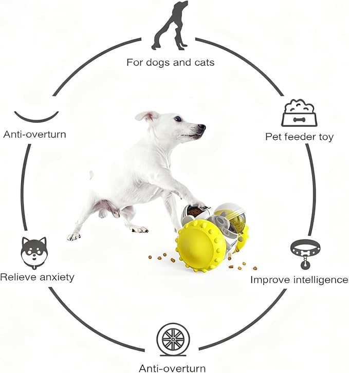 Interactive Dog Toys for Small, Medium, Large Dogs - Dog Enrichment Toys, Treat Dispenser for Slow Feeder, Mental Stimulation Toys to Keep Them Busy (Green)