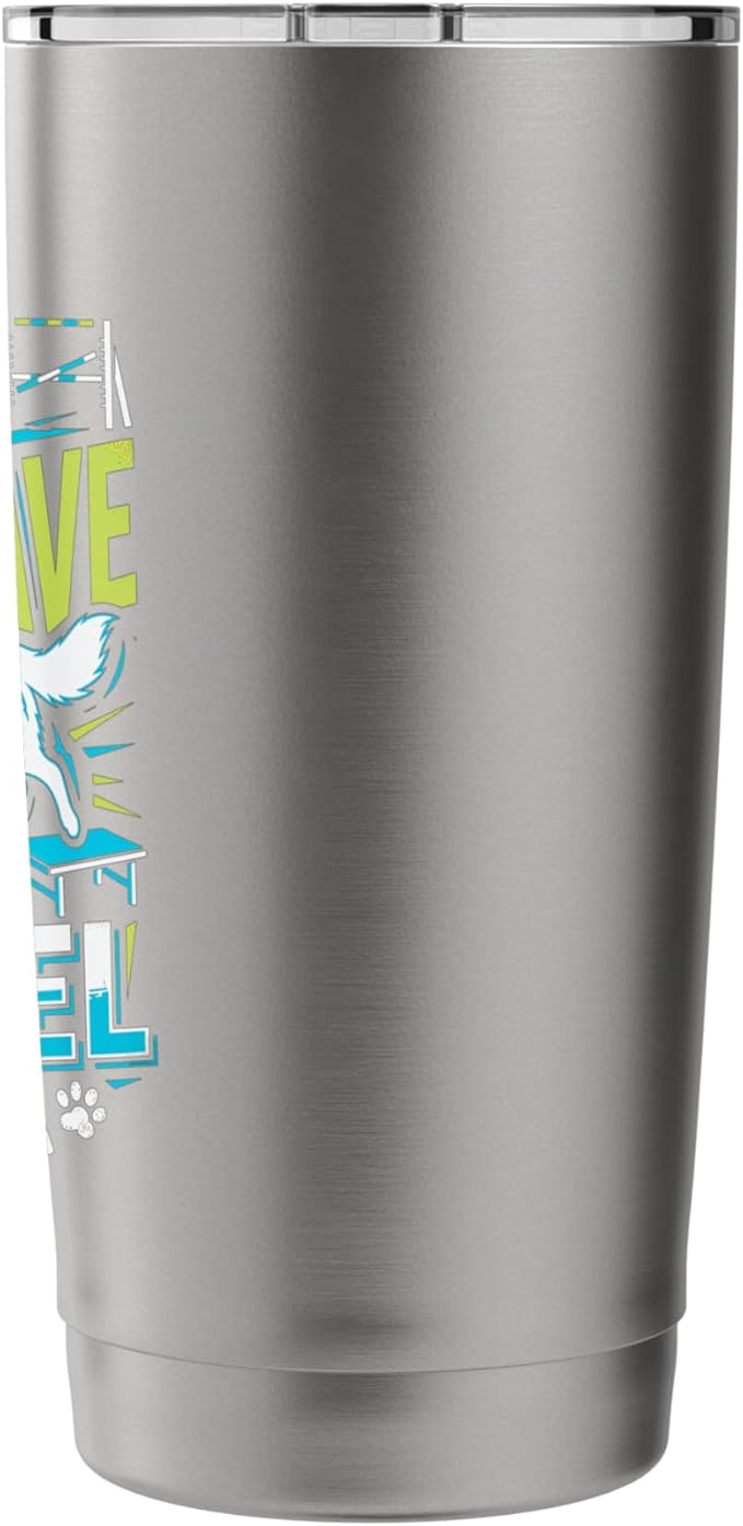 Run Weave Jump Tunnel Dog Agility Stainless Steel Insulated Tumbler