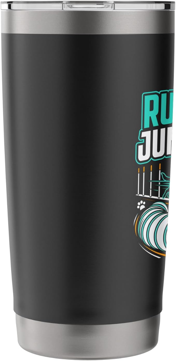 Run Weave Jump Tunnel Dog Agility Stainless Steel Insulated Tumbler