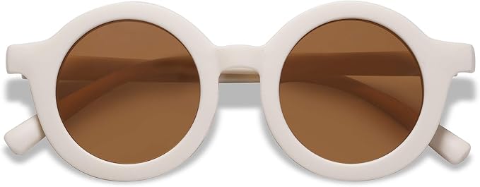 SOJOS Cute Round Polarized Sunglasses for Kids Girls Boys UV400 Protection De Sol Gafas Beach Holiday