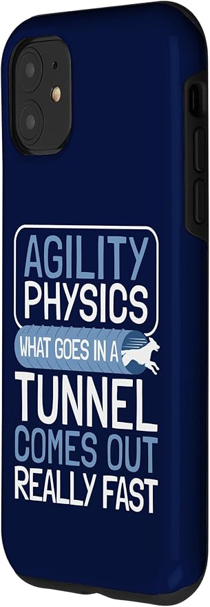 iPhone 11 Dog Agility Handler - Agility Physics - Tunnel Dog Agility Case