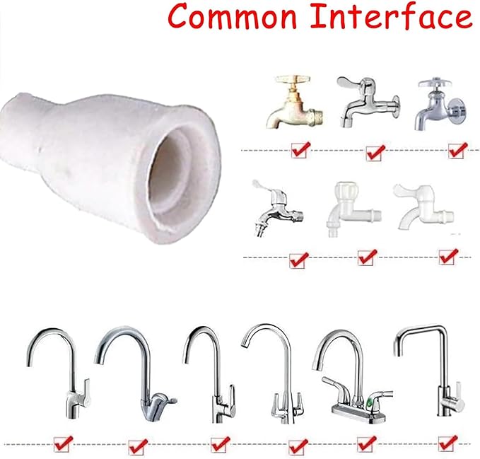 13.12ft/4m Sink Spray Hose, Portable Shampoo Sprayer, Handheld Sink Spray Shower Head Spray Hose for Bathing Baby, Pets, Washing Hair, Rinsing Vegetables, Utility Sink
