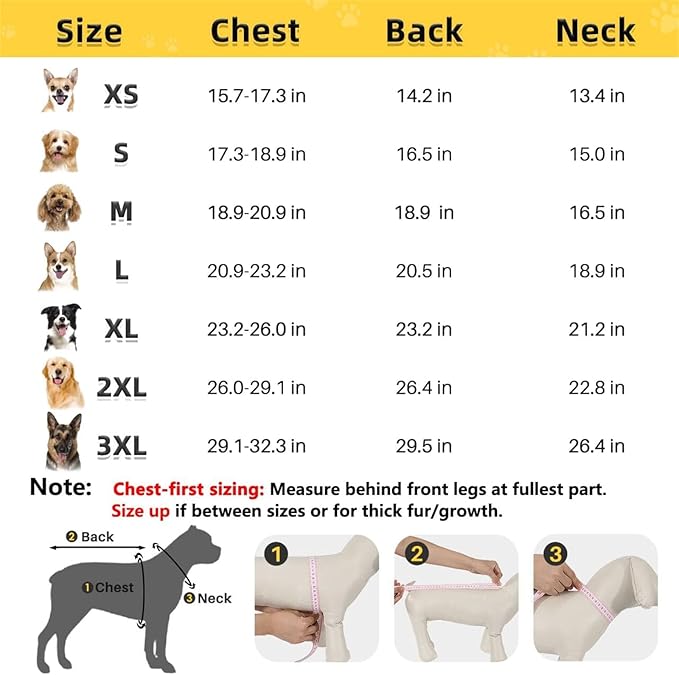 SlowTon Dog Raincoat Waterproof - Dog Rain Jacket with Harness and Hood Lightweight, Reflective Dogs Rain Coat for Large Medium Small Dogs Pet Clothes (Y, L)