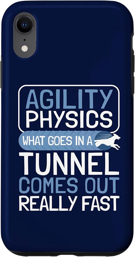 iPhone XR Dog Agility Handler - Agility Physics - Tunnel Dog Agility Case