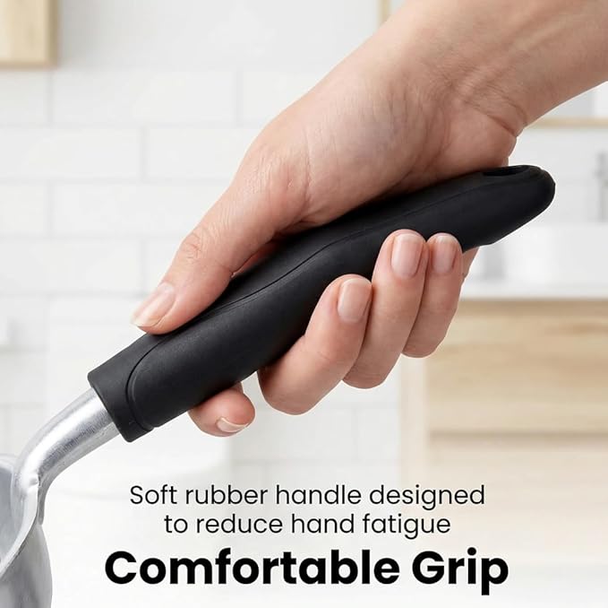 Heavy-Duty Cat Litter Scoop with Holder&Litter Bags, Metal Cat Scooper with Bags, Aluminum Kitty Poop Sifting Shovel Captures All Clumps, Speed Sifter Litter Box Scooper with Cats Caddy