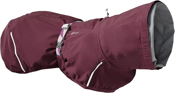 Hurtta Mudventure ECO Dog Coat, Eggplant, 24 in