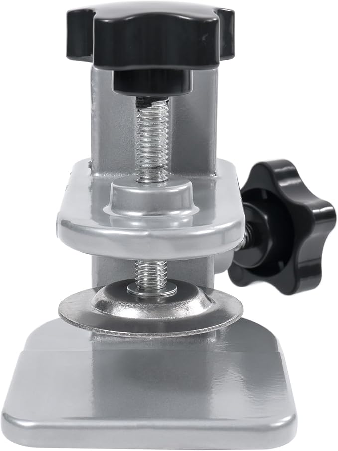 Pet Grooming Table Clamp, Aluminum Adjustable Grooming Table Holder, Dog Cat Hair Dryer Clamp Clip Holder for Pet Grooming or Barber Shops, 23x23mm
