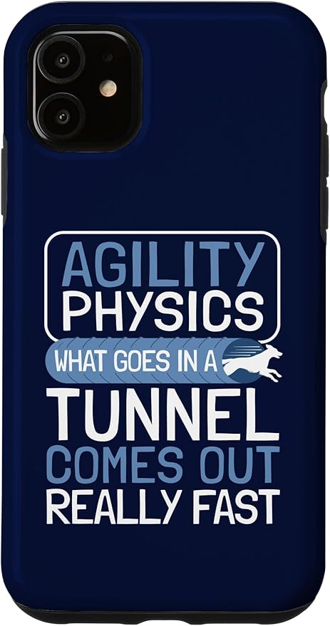 iPhone 11 Dog Agility Handler - Agility Physics - Tunnel Dog Agility Case