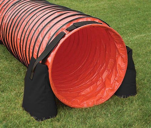 J&J Dog Supplies J&J Professional Quality Agility Sandbags (Black)