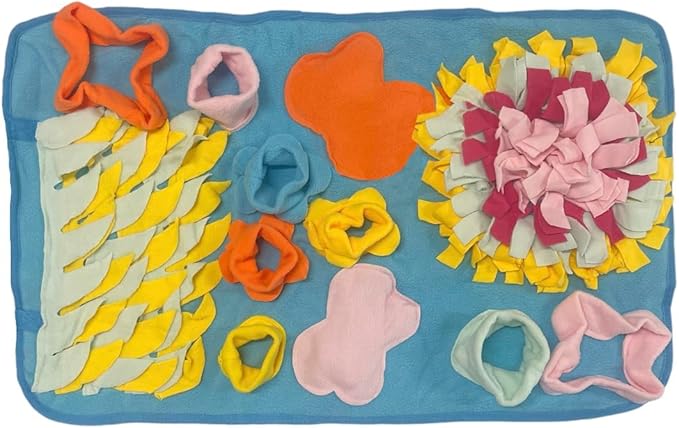 Pet Box Bundle: Assorted Toys for Dogs Pigs Rabbits Cats and Small Animals - Interactive Playtime Variety Pack with Treat Balls Snuffle Mats Games & Toys