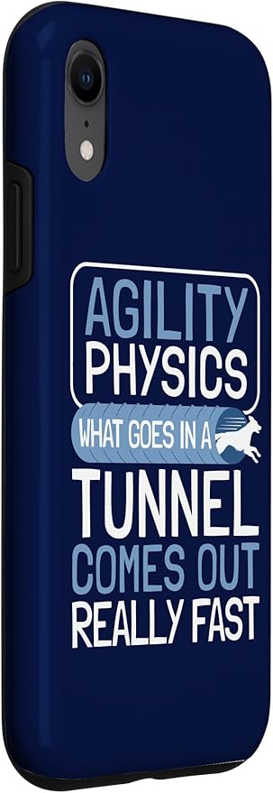 iPhone XR Dog Agility Handler - Agility Physics - Tunnel Dog Agility Case
