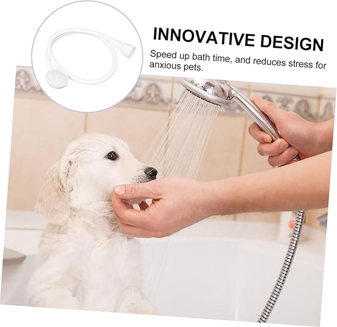 Mipcase Handheld PET Shower Sprayer for Dogs and Cats High Pressure Bath Tool Hose for Easy Cleaning Portable PET Shower Head for Bathtub and Bathroom Use