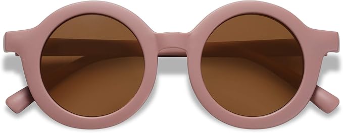 SOJOS Cute Round Polarized Sunglasses for Kids Girls Boys UV400 Protection De Sol Gafas Beach Holiday