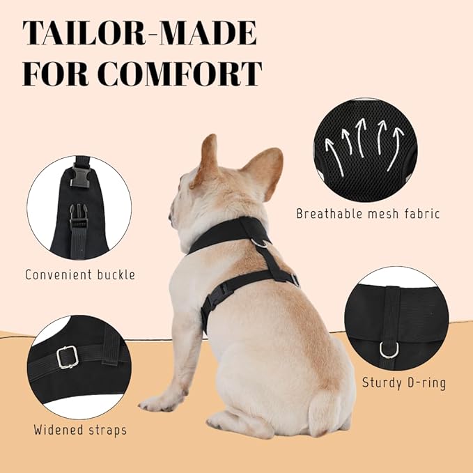 AVERYDAY Dog Tuxedo for Wedding Outfit, Dog Suit and Tie Costumes for Birthday, Halloween, Cosplay, Christmas Party, Pet Formal Wear with Bowtie, Tux for Medium Large Dogs, Bulldog, Labrador, Husky