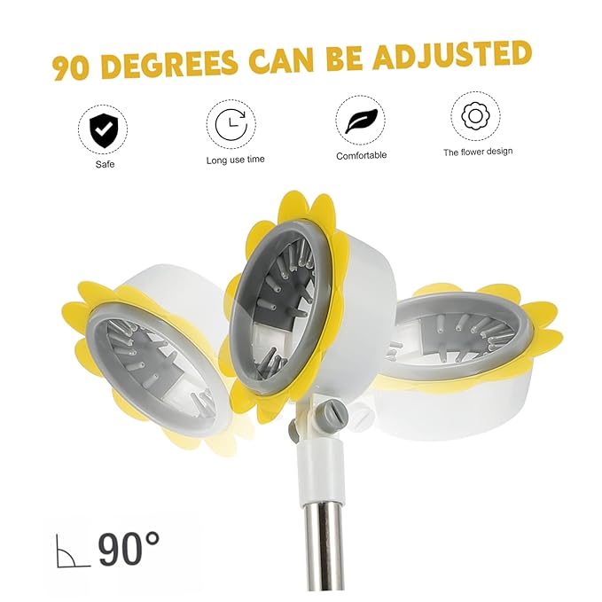 Pet Hair Dryer Holder Hair Dryer Rack Floor-standing Bracket Easy to Install Suction Cup Random Color