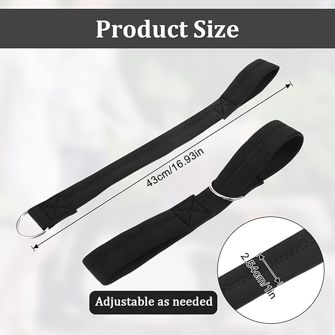 Xindojuz 1 PCS Baby Stroller Straps, Safety Wrist Strap Leash for Kids, Adjustable Pram Wheelchair Hand Leashes with Soft Padded Handle, Security-Accessory for Child Safety or Large Dog (Black)