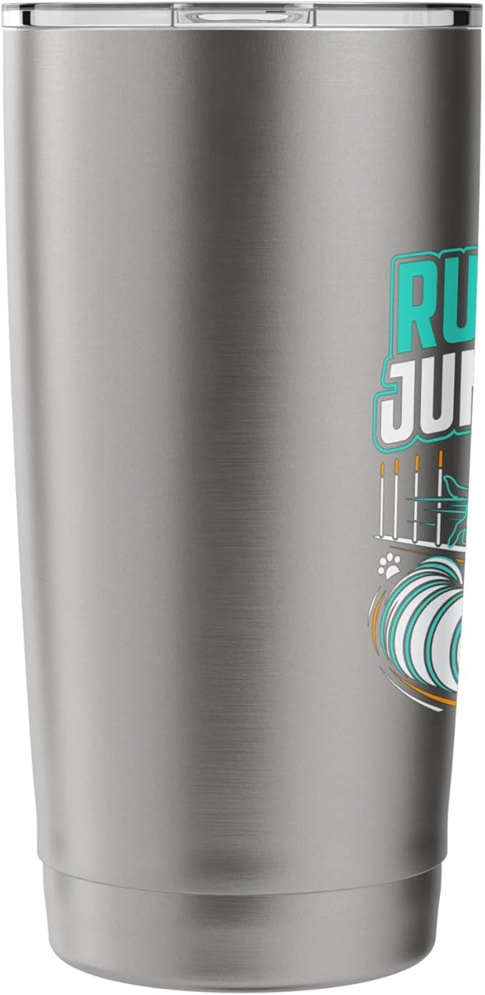 Run Weave Jump Tunnel Dog Agility Stainless Steel Insulated Tumbler