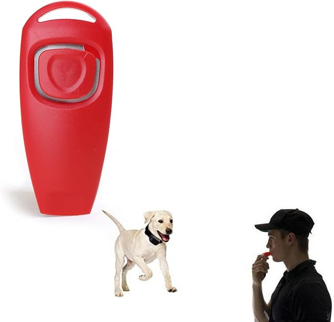 Dog Training Clickers and Whistle in One Consistent Positive Reinforcement for Puppies Fix Undesired Behaviors