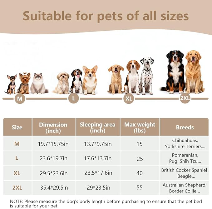 Washable Pet Cat Dog Bed Small Medium,Memory Foam Calming Pet Puppy Dog Crate Beds Cushion for Small Medium size Dogs Indoor Cats Crate,Pet Dog Cat Crate Mat with Detachable Bottom and Bolster Cushion