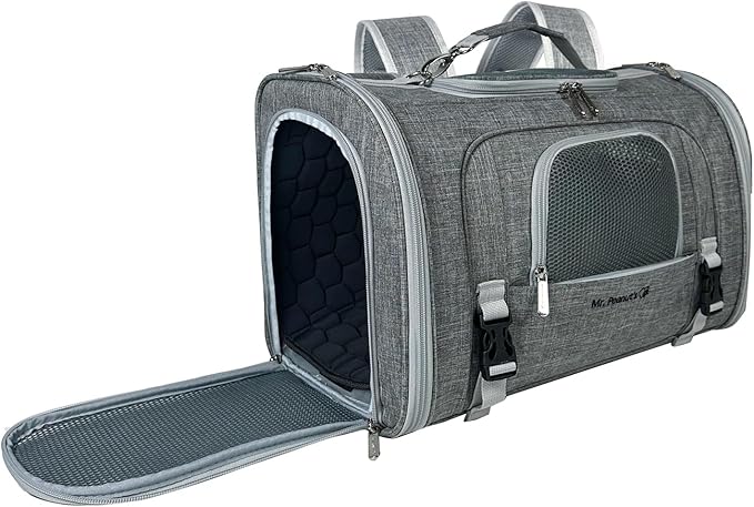 Mr. Peanut's Monterey Series Convertible Backpack Airline Approved Pet Carrier