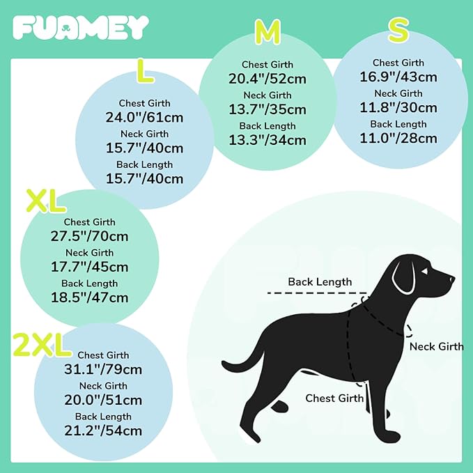 FUAMEY Dog Cooling Vest for Large Dogs Doggy Evaporative Cooling Jacket in Hot Weather Puppy Breathable Mesh Cooler Vest with Reflective Stripe Pet Summer Harness Shirt for Hiking Training Green 2XL