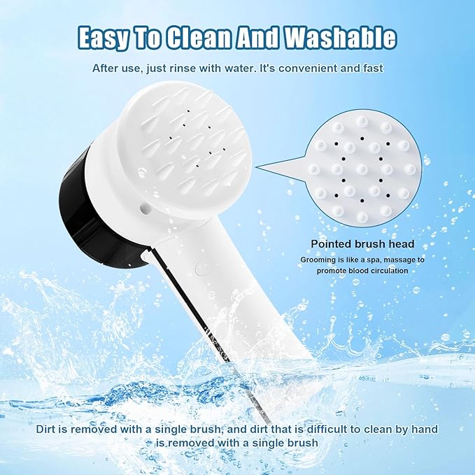 Electric Dog Shampoo Dispenser, Shampoo Foamer for Pets Bathing and Grooming, Pet Handheld Showerheads, Dog Showerheads & Sprayers