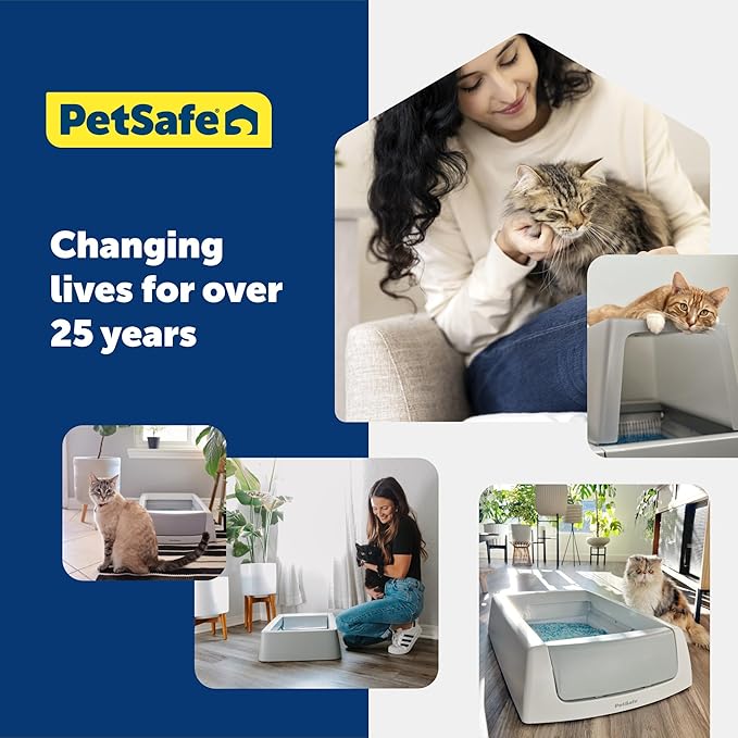 PetSafe ScoopFree Odor Control Crystal Cat Litter, Lavender Scent, 8 Lb Bag