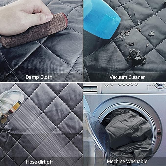 Front Seat Cover for Dogs Waterproof Car Seat Cover Protects Seats from Hair, Dirt, and Liquid Messes Scratch Proof Nonslip Bucket Seat Cover for Pet of Cars,Trucks and SUVs