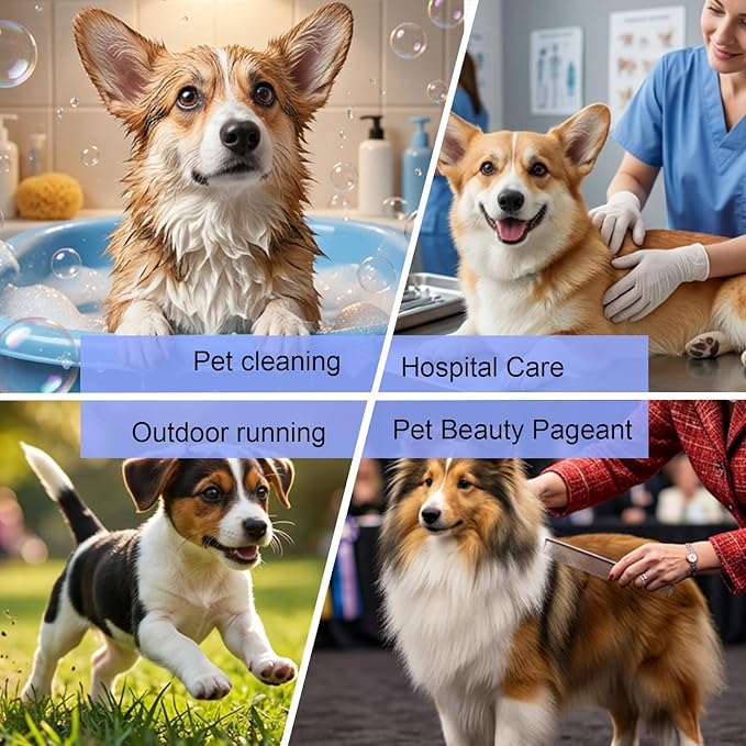 3 Pcs Grooming Loop, Nylon Restraint Noose Adjustable Groomers Helper Grooming Loop Fixed Safety Tether Straps Grooming Supplies for Pet Grooming Table Bathtub