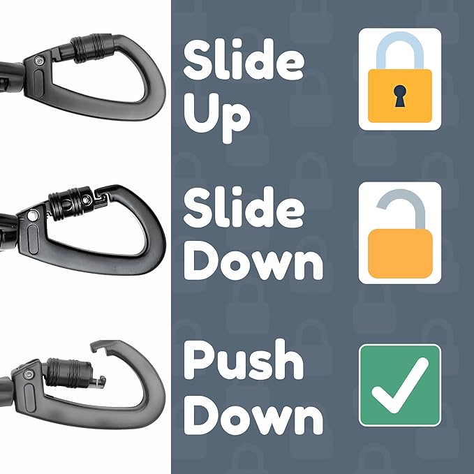 6 Foot Dog Leash, Two Extra Padded Handles, Locking Carabiner Clip, Reflective for Night Visibility, Weatherproof, Heavy Duty Rope Leash, Roam Gear (Brown)