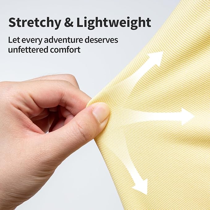 Dog Shirt, Cooling Vest Lightweight Breathable, Dog T-Shirts All-Season Sun Protection Quick Dry Soft Stretchy Reflective Tank Top - Small Medium Large Dogs (Melon Green+Soft Yellow, Large)