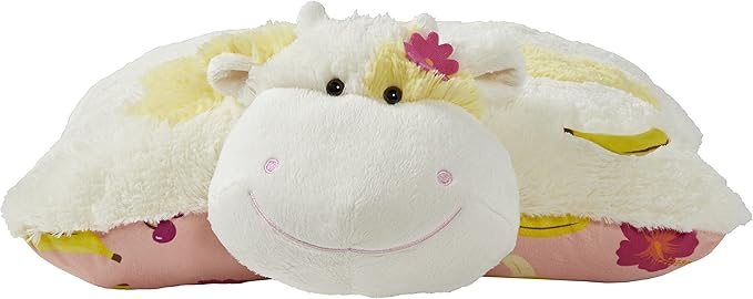 Pillow Pets Sweet Scented Banana Cow Stuffed Animal Plush Toy