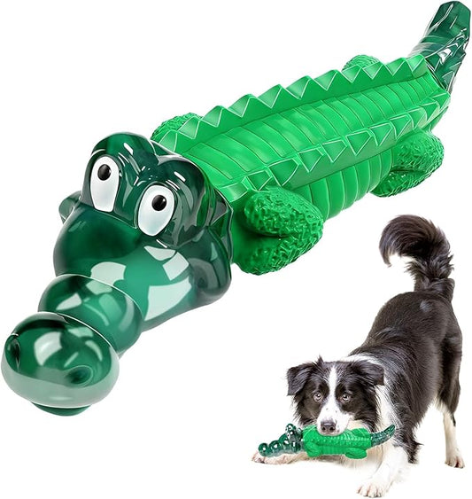 Dog Toys for Aggressive Chewers - Indestructible Dog Chew Toys for Small, Medium, Large Breed to Reduce Pet Anxiety and Boredom and Keep Them Busy
