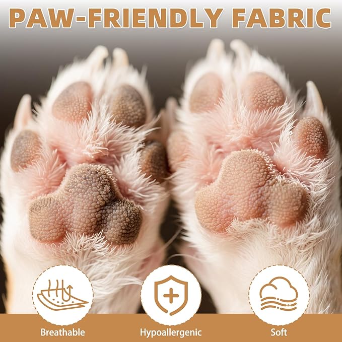 KOOLTAIL Dog Socks for Hot/Cold Pavement to Prevent Licking Paws,Dog Boots&Paw Protector for Hardwood Floors Anti Slip,Traction Control Booties for Small Medium Large Senior Dogs