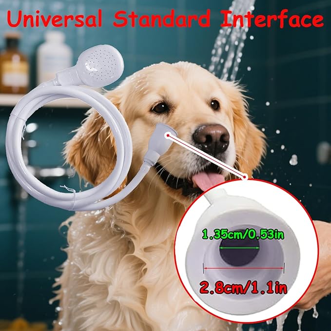6.56ft/2m Sink Spray Hose,Shampoo Sprayer Handheld Hose Portable Sink Spraye Hose Strainers for Bathing Baby,Pets Shower,Rinsing Vegetables,Washing Hair