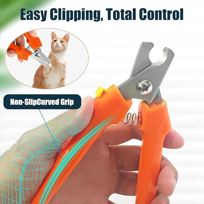 2-Pack Large Dog Nail Clippers 767C – Professional Dog Nail Clippers Trimmers for Small & Large Dogs, Safe & Precise Pet Paw Care, Durable Claw Trimmer for Home Grooming